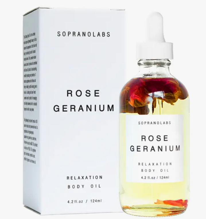 Rose Geranium Body Oil