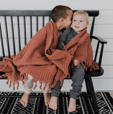 Abyss Waffle Blanket