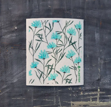Wild Chicory - Swedish Sponge Cloth