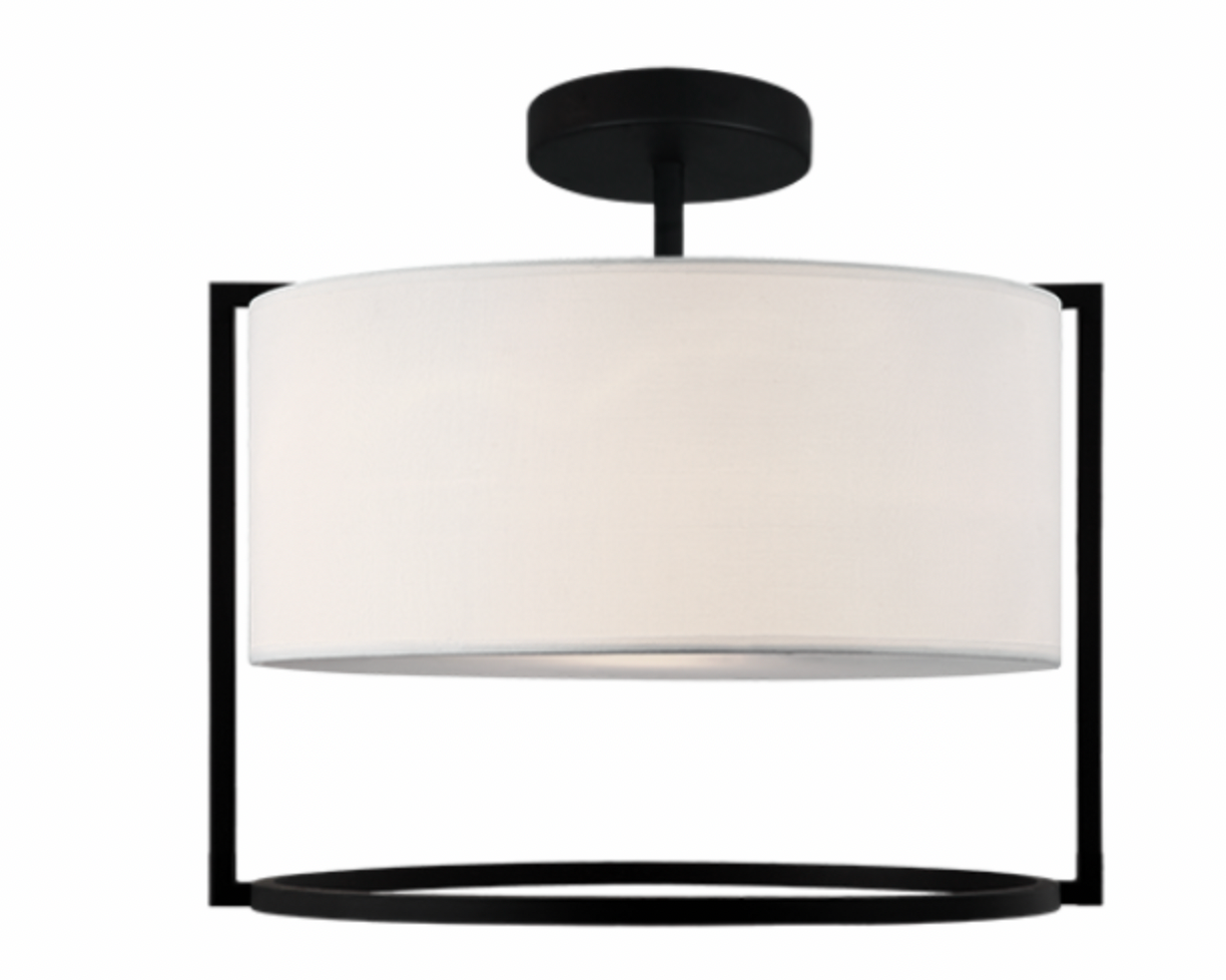 Nagashi Semi Flush mount 2 light ceiling light
