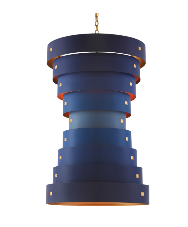 Graduation Large Chandelier H: 46.75" W: 28" D: 28" Dia: 28"