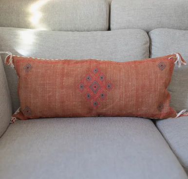 Decorative Pillow Cactus Silk Design