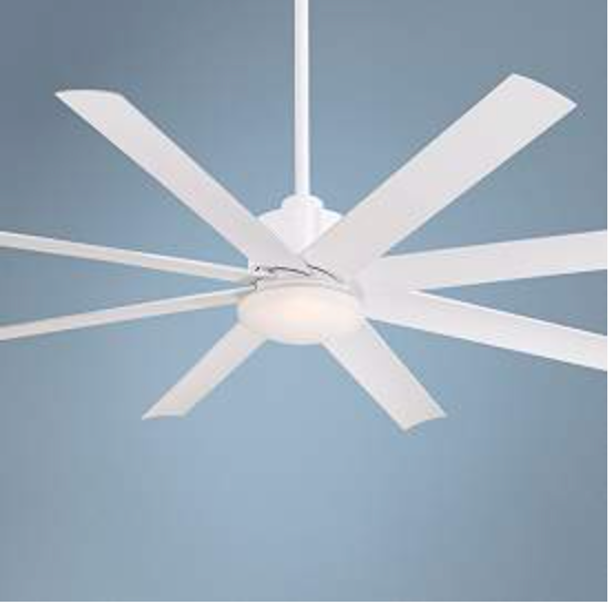 MinkaAire Slipstream 65" 8 Blade Indoor / Outdoor LED Ceiling Fan